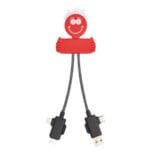 Custom Light Up Rabs Multi-cable Charging Guy - 6