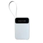 10000mAh Portable Charger with Built in Cable
