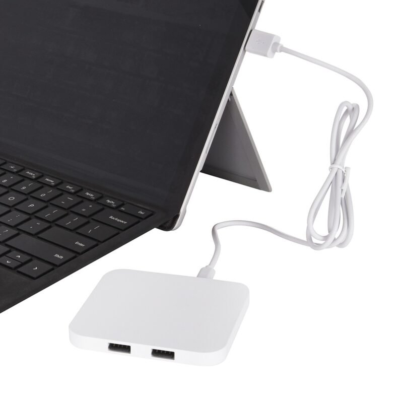 Custom Power Up 2-port Usb Hub & Charging Pad 2.0 - 1