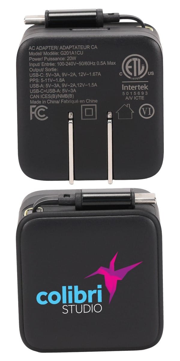 Custom Rapid 20W Fast Charger