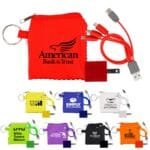 Custom Sporty 4-in-1 Charging Techie Set