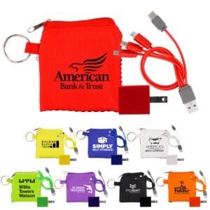 Custom Sporty 4-in-1 Charging Techie Set