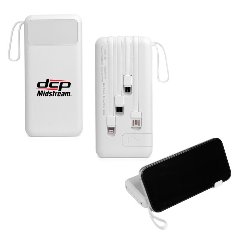 StandCharge-4-in-1-Power-Bank-Factory-Direct-10-12-Weeks-T821-FD Custom StandCharge 4-in-1 Power Bank (Factory Direct) 10-12 Weeks