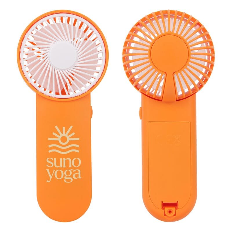 Custom Swirl Portable Battery-Operated Fan - 8