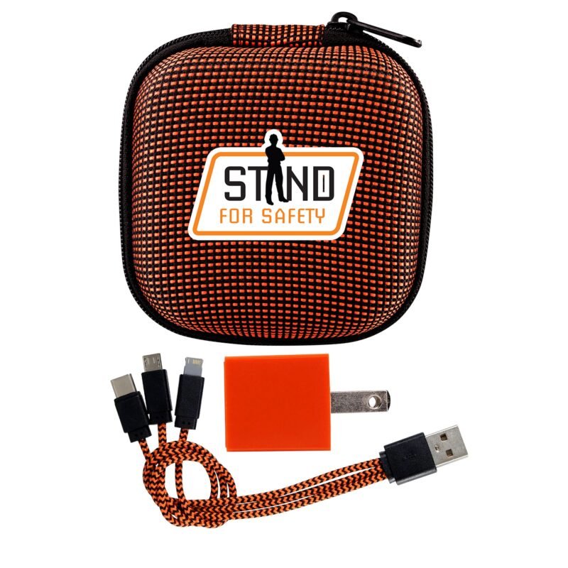 Custom Textured Wall Charging Set - 6