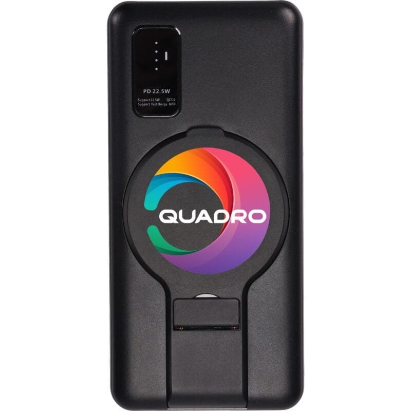 Custom Wireless Power Bank with Stand - 8