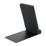 Custom Eden Recycled rPET Collapsible Desk Charger - Charcoal Heather - 4