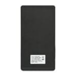 Custom Eden Recycled rPET Collapsible Desk Charger - Charcoal Heather - 5