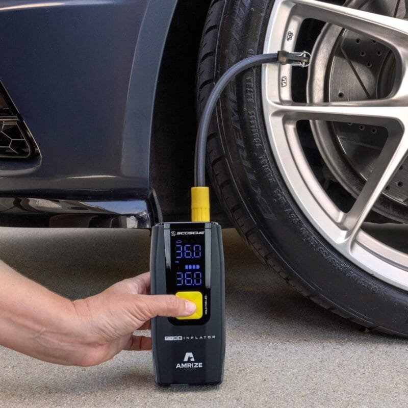 Custom Scosche® ScoPump150 Portable Inflator + Power Bank - 4