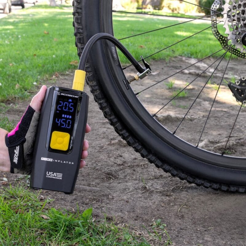 Custom Scosche® ScoPump150 Portable Inflator + Power Bank - 5