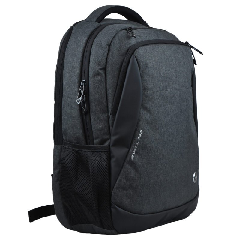 Custom SwissDigital® Boswil USB Charging Port Travel Backpack - 2