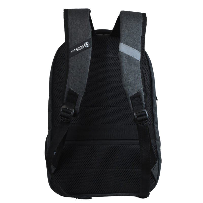 Custom SwissDigital® Boswil USB Charging Port Travel Backpack - 4