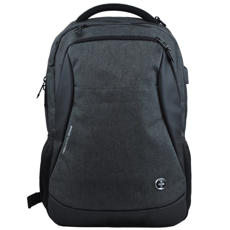 Custom SwissDigital® Boswil USB Charging Port Travel Backpack - 9