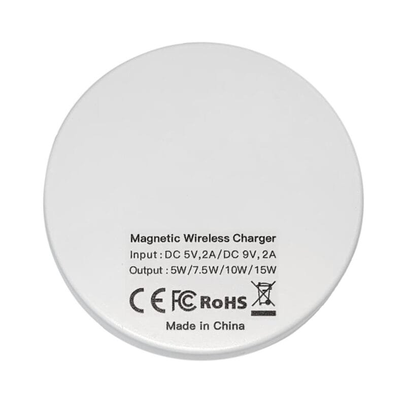 Custom iDisc 15W MagSecure Wireless Charger-NAR-BLK - 7